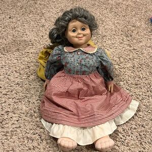Vintage grannyworld 21" doll